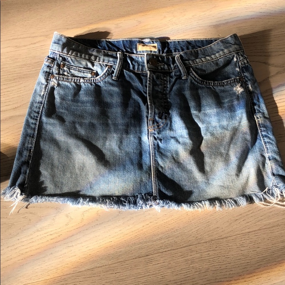 MOTHER Denim Skirt.